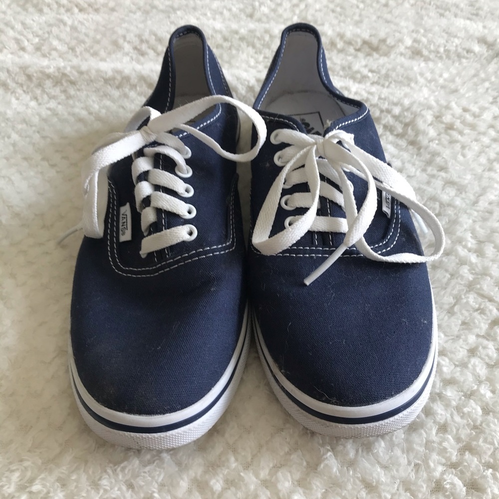 Navy Blue low pro Vans